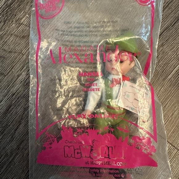 Vintage Madame Alexander Mini Doll HANSEL McDonald’s Happy Meal - Picture 2 of 3